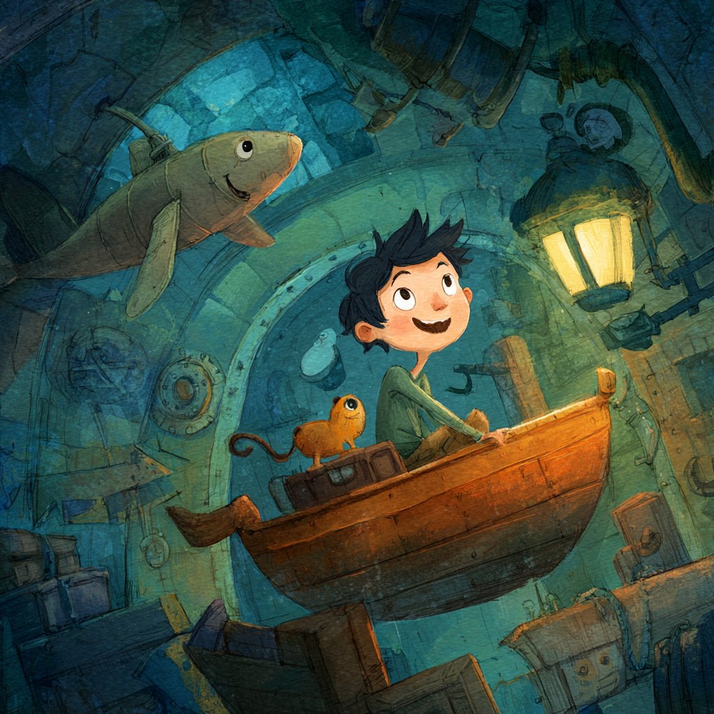 Boy in Boat