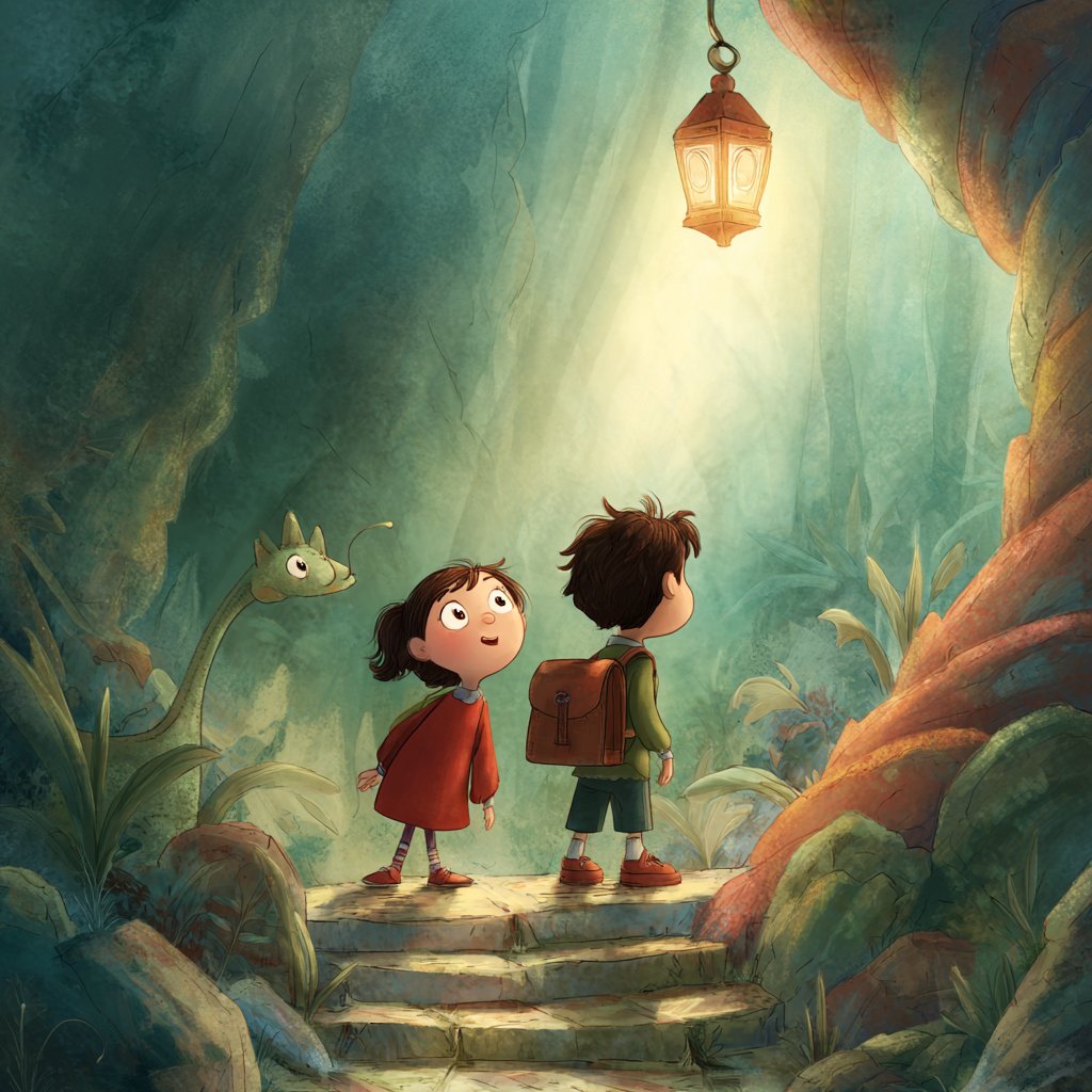 Kids in Cave
